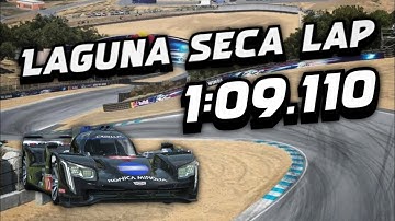 Real Racing 3 | Laguna Seca Raceway lap - 1:09.110 (IMSA DPi Exhibition)
