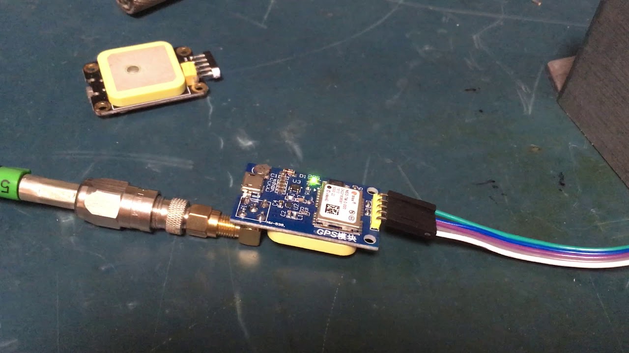 VK3CV 122GHz transverter CW RX test #2 -  with different GPS module
