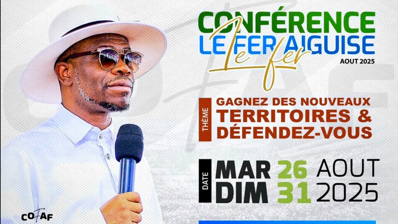 CLOTURE DE LA CONFERENCE LE FER AIGUISE LE FER