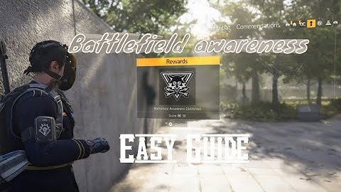 The Division® 2 - battlefield awareness distinction guide