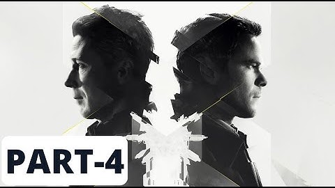 Quantum Break Walkthrough Gameplay Part 4 No Commentary (Xbox Series S)