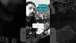 Marduk - Coffin Carol ( outro ) Black metal Friday 🧨 #metal #music #guitar #blackme tal #death