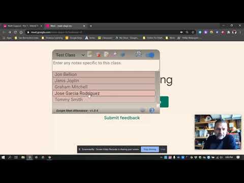 Video Google Meet Attendance Update - youtube