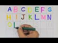 How to Write Letters for Children - Teaching Writing ABC for Preschool - Alphabet for Kids