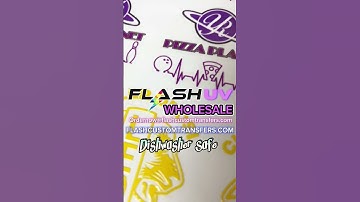 NEW AND IMPROVED UV DTF!! #uvdtf