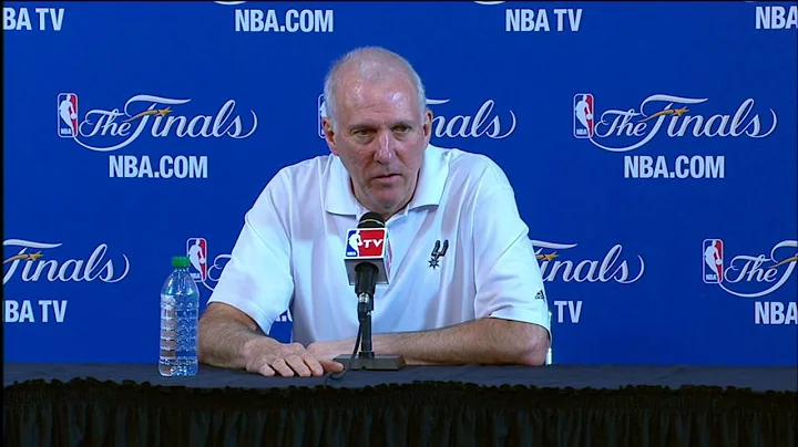 Gregg Popovich NBA Finals Press Conference: LeBron James and the Media