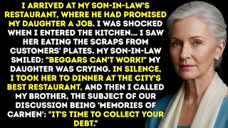 Caught My Daughter Eating LEFTOVERS At The Restaurant… My Son-In-Law Laughed: 'THIS IS HER PLACE!'