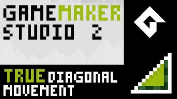 GameMaker Studio 2 - Tutorial: Perfect Diagonal Movement Top-Down