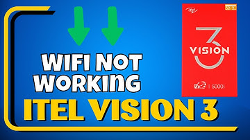 How to Fix itel Vision 3 Wifi Not Working Problem
