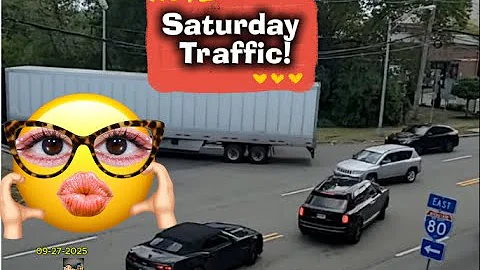 Live Traffic Saturday USA #cars #trucks #live #traffic #vehicles #crazydrivers