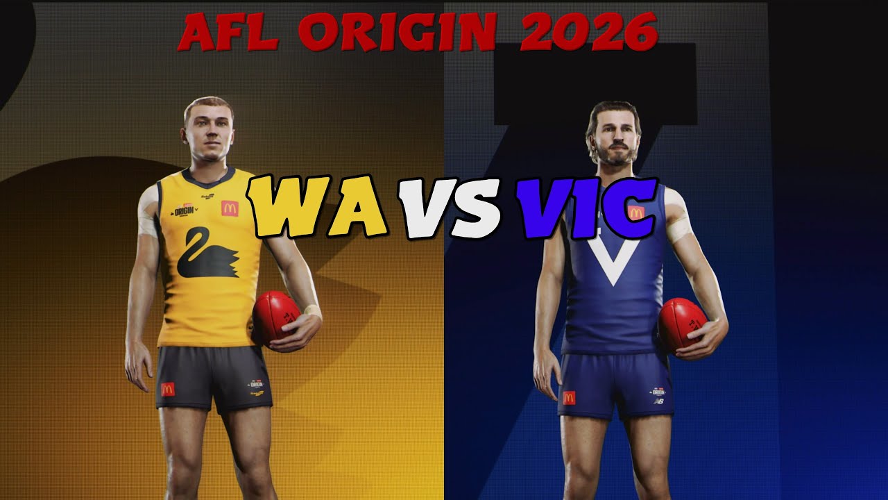 Can We Upset The Vics|WA VS VIC|AFL STATE OF ORIGIN 2026|