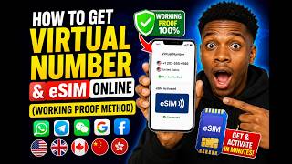 How to get virtual number and eSIM online (working proof method) screenshot 5