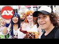 SNEAKING INTO ANIME EXPO 2018 (Cosplay Fun)