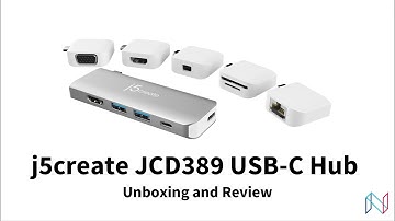 Unboxing and Reviewing j5create