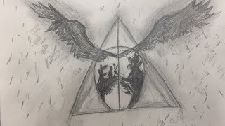 Drawing the Deathly Hallows Symbol!