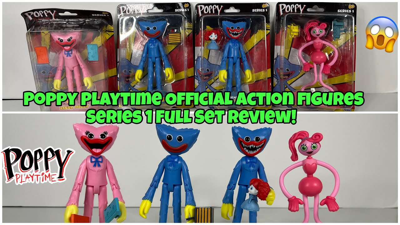 POPPY PLAYTIME COLLECTIBLE FIGURE 4 PACK **NEW RELEASE**