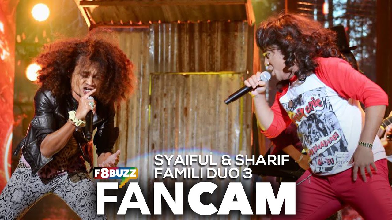 Sharif & Syaiful Zero • SEKELIP MATA KAU BERUBAH & BUJANG SENANG • Famili Duo 3 • F8Buzz FanCam