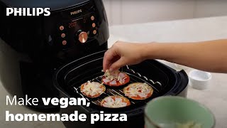 Resep Pizza Pakai Airfryer dan Aplikasi Philips NutriU screenshot 1