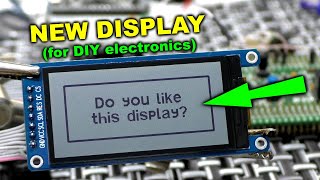 Excellent monochrome display not only for Arduino