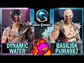 MK1 Dynamic Water (HAVIK) VS Basilisk Puma967 (BARAKA)🥊Mortal Kombat 1🥊4K 60ᶠᵖˢ