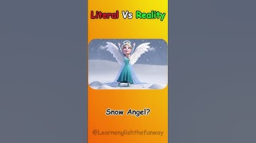 Literal Vs Reality English Compound Words | 410