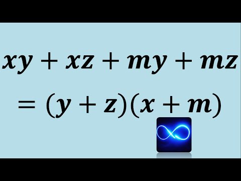 Factorización por agrupación (Ejemplo 1)