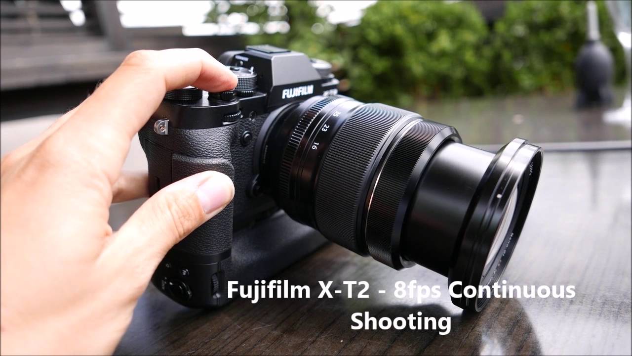 Fujifilm X-T2 - Continuous Shooting - YouTube