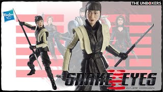 GI Joe Classified Series Akiko Snake Eyes Origins Movie Figure by @hasbroOfficial