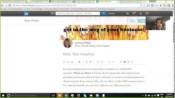 How To Post In LinkedIn Pulse
