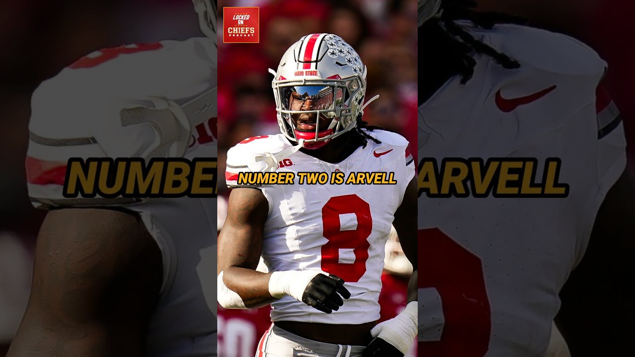 Could the Chiefs TRADE UP for Arvell Reese? 👀 #arvellreese #nfl