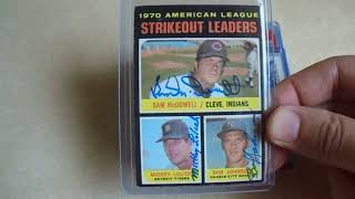 2022 Top 10 TTM Autograph Returns Honorable Mention Favorite Auto Trading Cards Quad Signed