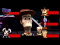 Fnaf sfm toy story 4 forky and woody vs security breach animatronics toy story 4 animation with hea