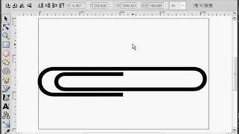 heathenX Inkscape Tutorials: episode 008 - Drawing a paperclip