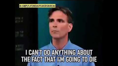 The last lecture by Randy Pausch - Motivational Speaker | Simply Life India Speakers Bureau