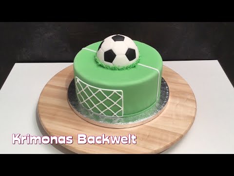Video: Fußballballkuchen Für Junge Sportler