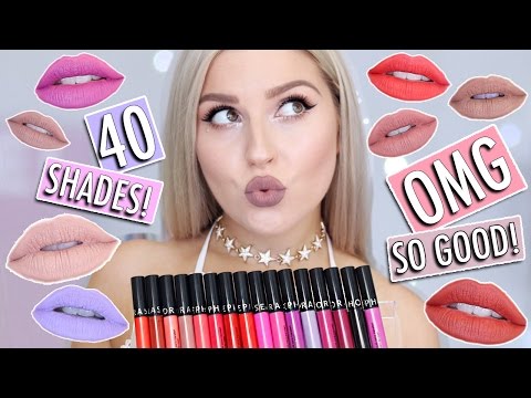 Hey darlings! I am back again with a lip swatch video! Hands up if you like videos like this! ;) So . 