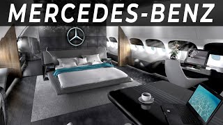 Inside Mercedes Benz Insane Private Jet