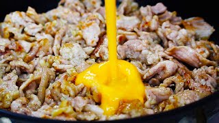 If you put eggs in pork, delicious things happen 😍👍