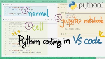 3 เทคนิคการเขียนโค้ด Python ด้วย Visual Studio Code แบบ notebook cell, Jupyter notebook