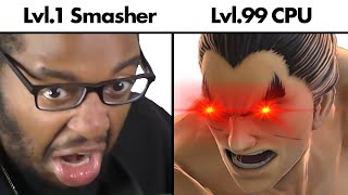 Can a PRO SMASH PLAYER beat a KAZUYA CPU in Smash Ultimate???