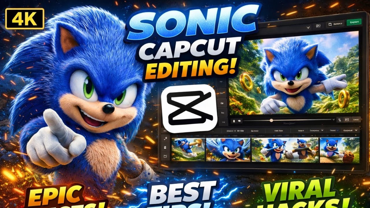 SONIC SPEED EDIT ⚡ | 4K QUALITY | EPIC CapCut Video
