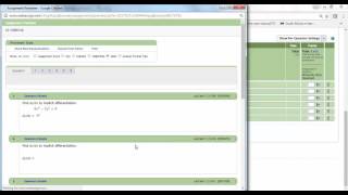 WebAssign Assignment Demo