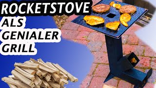 Rocket Stove als genialer Grill  DIY Bauanleitung