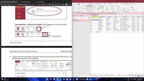 Microsoft Access Assignment 1