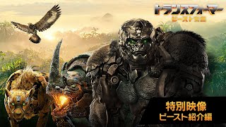 『トランスフォーマー／ビースト覚醒』特別映像 ビースト紹介編