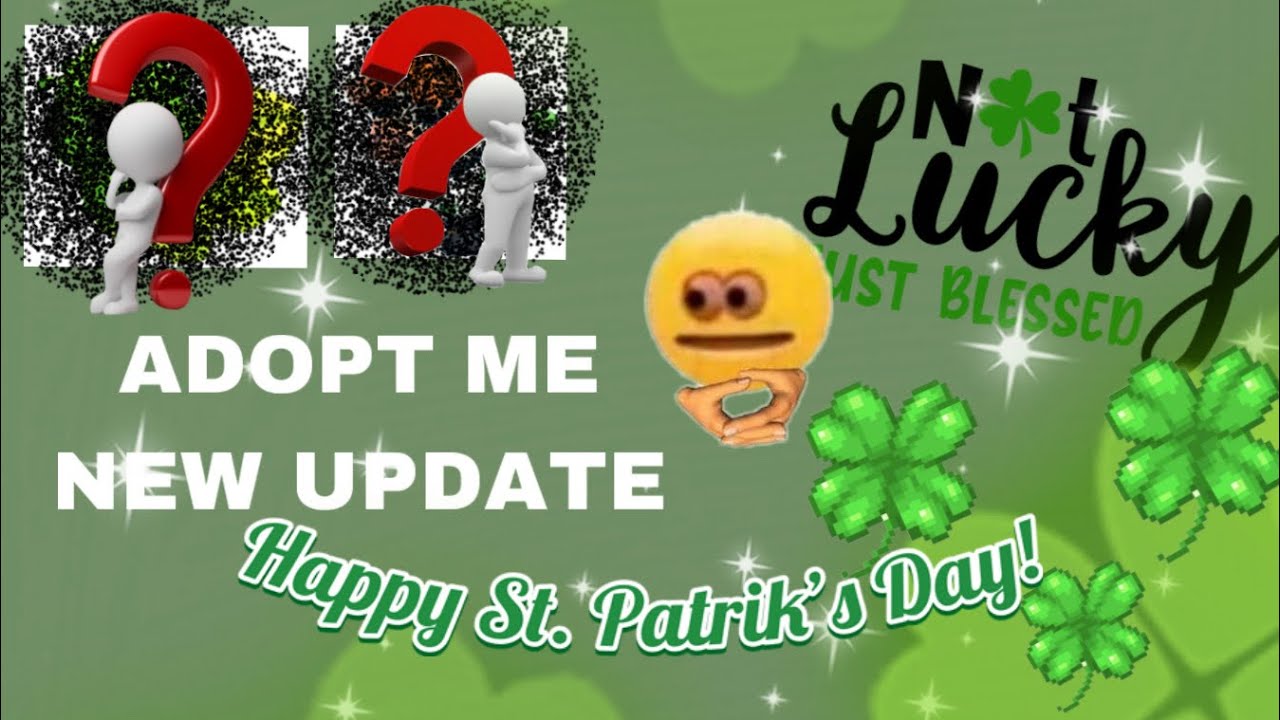 St. Patrick’s Day Update in Adopt Me! 🍀 New Pets & More! - YouTube