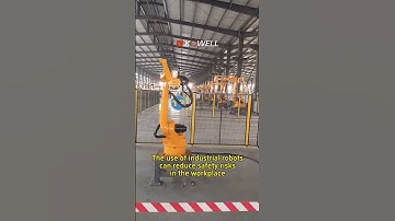The use of industrial robots can reduce safety risks in the workplace#machine #factory#automobile