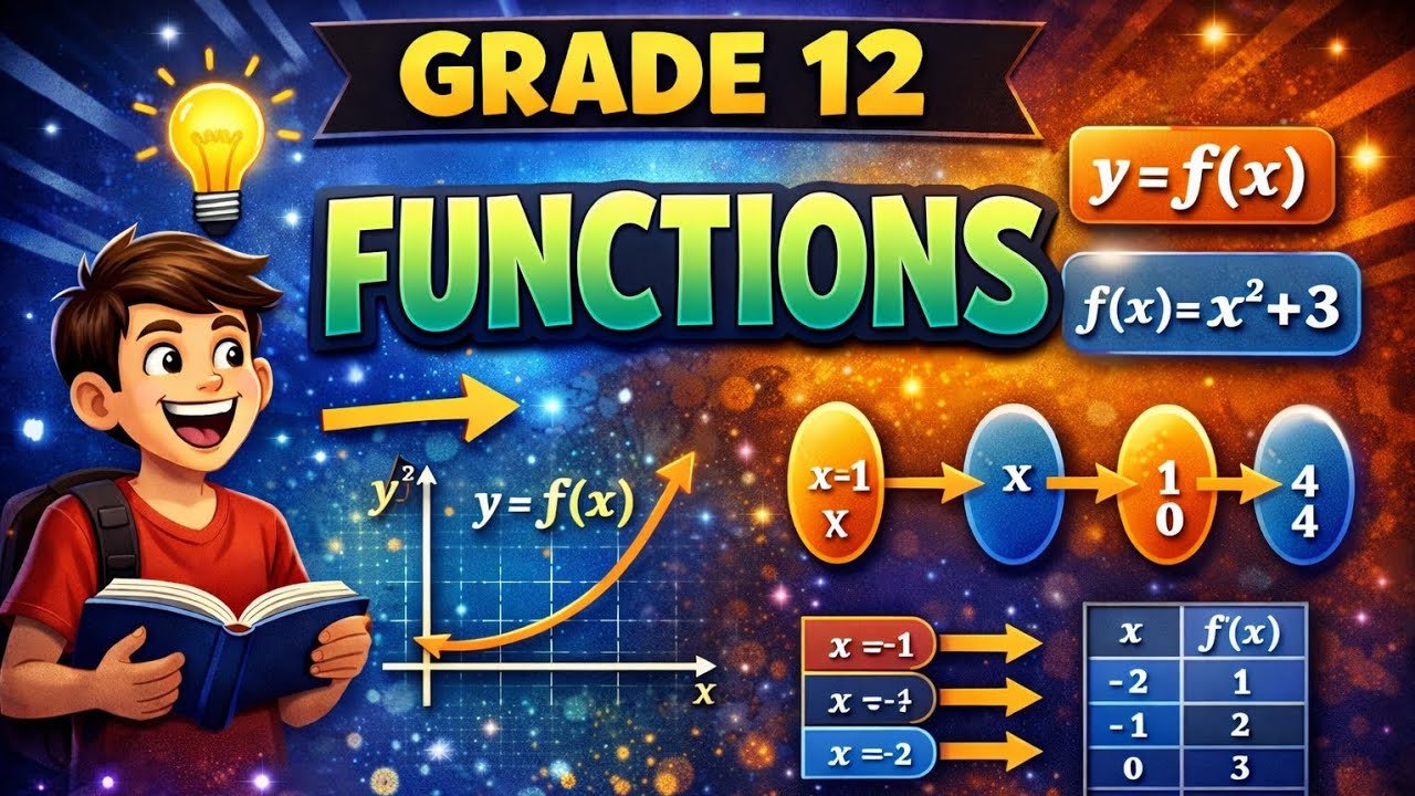 Grade 11 and 12 Functions: How to answer Analysis Questions using BRUTE FORCE