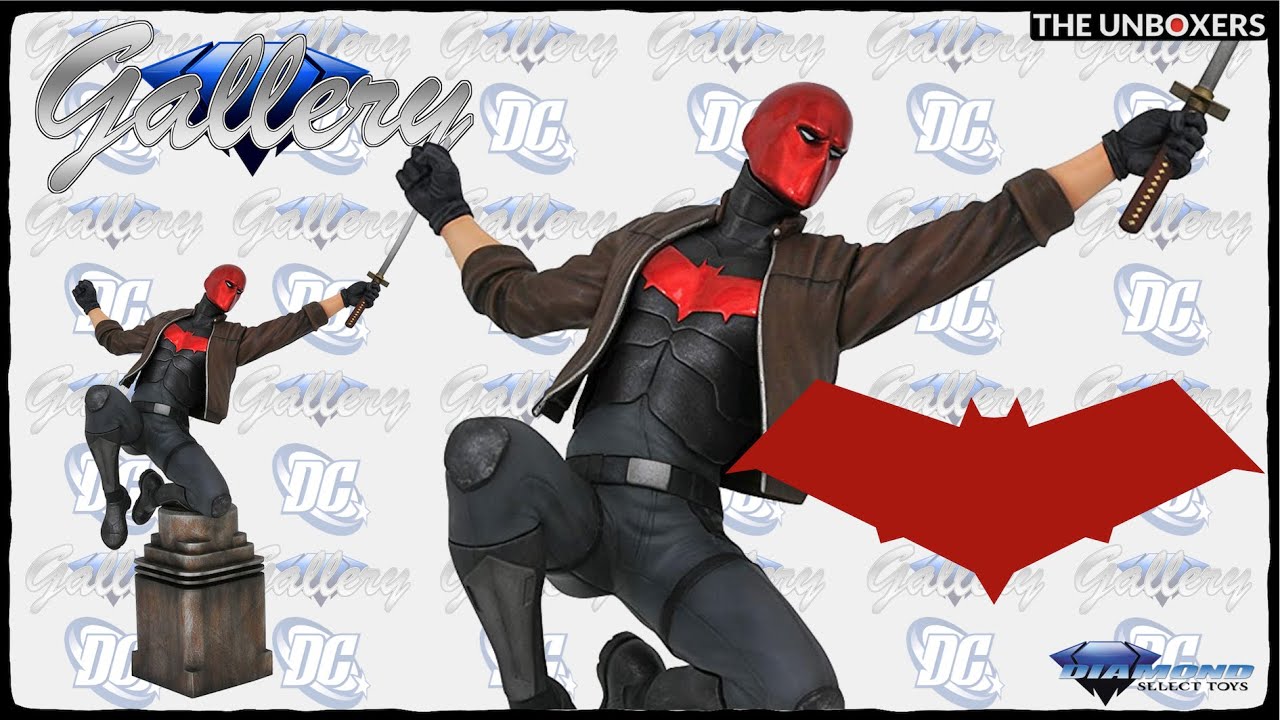 アメコミ DC GALLERY COMIC RED HOOD PVC STATUE Red Hood DC Comics Gallery PVC Figure by Diamond Select - YouTube