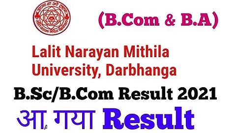 lnmu part 3 result 2021 || Latest update.